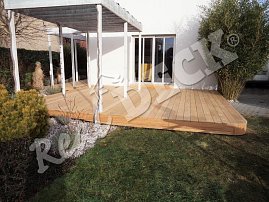 REAL DECK Garapa 22x145 mm smooth, natural