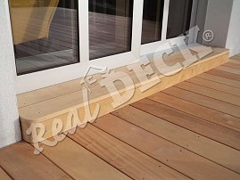 REAL DECK Garapa 22x145 mm smooth, natural