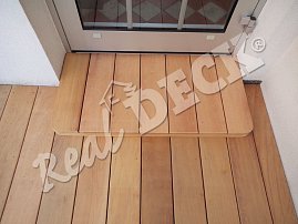 REAL DECK Garapa 22x145 mm smooth, natural