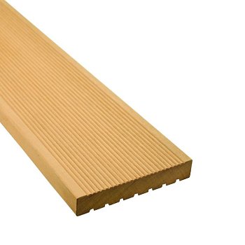 garapa 25x145 mm reeded grooved profile