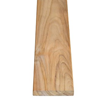 teak 20x120 mm smooth smooth front view