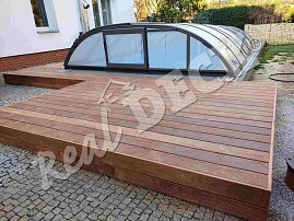 REAL DECK Merbau 22 x 140 mm smooth, natural