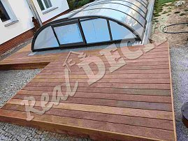 REAL DECK Merbau 22 x 140 mm smooth, natural