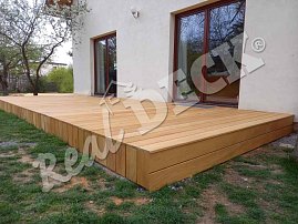 REAL DECK Garapa 22x145mm smooth, natural