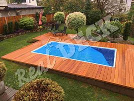 REAL DECK Garapa 25 x 145 mm reeded natural