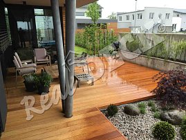 REAL DECK Garapa 22x140 mm smooth, natural