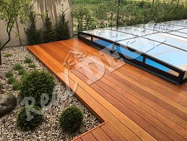 REAL DECK Garapa 22x140 mm smooth, natural