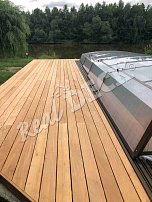 REAL DECK Garapa 22x140mm smooth, natural