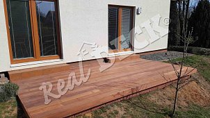 REAL DECK Massaranduba 21x125 mm reeded_natural