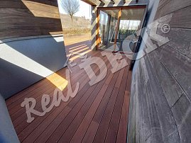 REAL DECK Massaranduba 21x125 mm reeded_natural