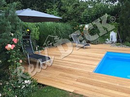 REAL DECK Garapa 22x145 mm smooth, natural