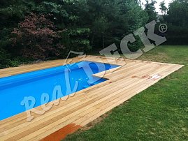 REAL DECK Garapa 22x145 mm smooth, natural