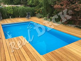 REAL DECK Garapa 22x145 mm smooth, natural