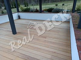 REAL DECK Garapa 22x145 mm smooth, natural