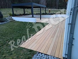 REAL DECK Garapa 22x145 mm smooth, natural