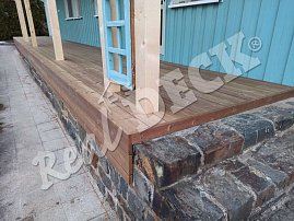 REAL DECK THERMO PINE 26 x 140 mm smooth, natural