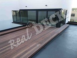 REAL DECK Massaranduba 21x125 mm reeded_natural