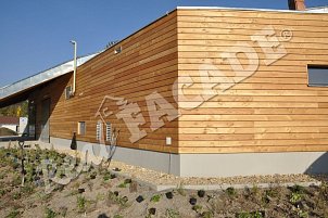 REAL FACADE Siberian Larch, Raute profile 20 x 140 mm, unfinished