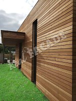 REAL FACADE Siberian Larch, Raute profile 20 x 93 mm, unfinished