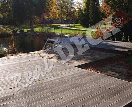 REAL DECK Massaranduba  25 x 145 mm reeded natural