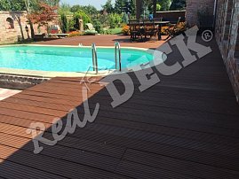 REAL DECK Bangkirai 25 x 145 mm, natural