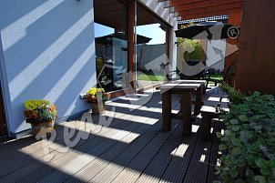 REAL DECK Bangkirai 25 x 145 mm reeded OSMO Terrace oil no. 006 Bangkirai