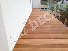 REAL DECK Bangkirai 25 x 145 mm reeded OSMO Terrace oil no. 006 Bangkirai