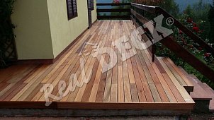 REAL DECK Bukit 19 x 90 mm,  OSMO Terrace oil no. 007 transparent