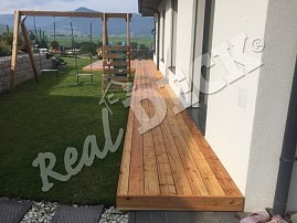 REAL DECK Czech larch 24 x 136 mm, natural