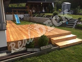 REAL DECK Czech larch  24 x 136 mm, natural