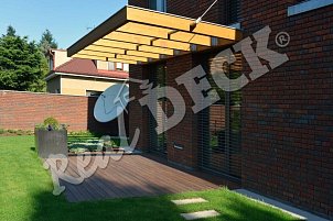 REAL DECK Garapa 25 x 145 mm reeded OSMO Terrace oil no. 013 Garapa