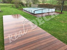 REAL DECK Ipe 21 x 145 mm smooth natural