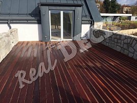 REAL DECK Massaranduba  25 x 145 mm reeded natural