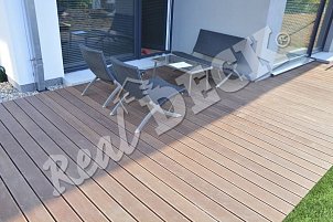 REAL DECK Massaranduba 25 x 145 mm,reeded, natural