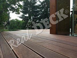 REAL DECK Massaranduba  25 x 145 mm, reeded, natural