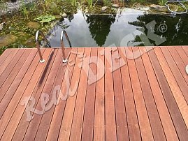 REAL DECK Massaranduba  25 x 145 mm, reeded, natural