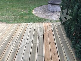 REAL DECK PINE 26 x 146 mm, impregnated Wolmanite