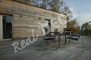 REAL DECK, Siberian larch 27 x 145 mm reeded, natural, after 2 years