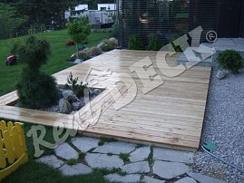 REAL DECK Siberian larch 28 x 120 mm, natural