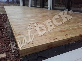 REAL DECK Siberian larch  28 x 120 mm, natural