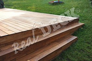 REAL DECK Teak 20 x 120 mm smooth natural